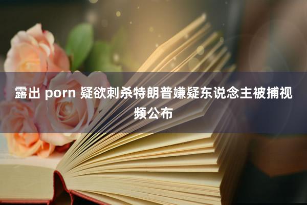 露出 porn 疑欲刺杀特朗普嫌疑东说念主被捕视频公布