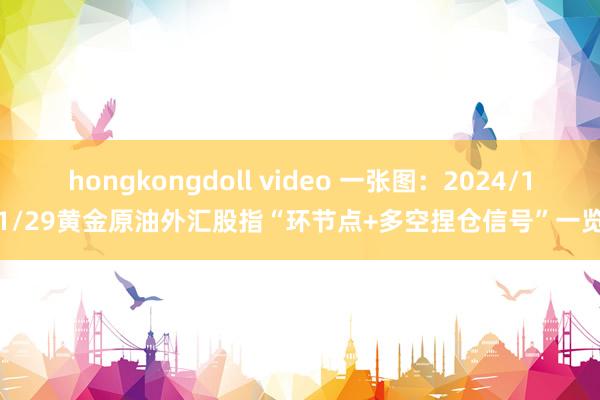 hongkongdoll video 一张图：2024/11/29黄金原油外汇股指“环节点+多空捏仓信号”一览