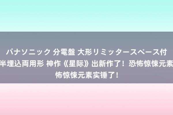 パナソニック 分電盤 大形リミッタースペース付 露出・半埋込両用形 神作《星际》出新作了！恐怖惊悚元素实锤了！